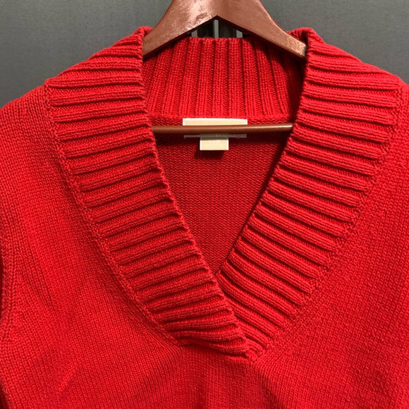 Women's Michael Michael Kors Sweater L/G Red - Picture 3 of 5